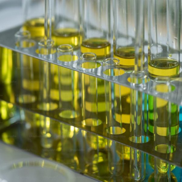 biofuel oil research in laboratory, biofuel energy power concept